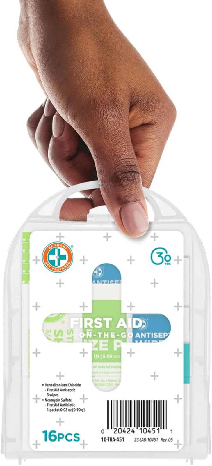 Compact First Aid Kit, FSA/ HSA Eligible (Packaging May Vary)