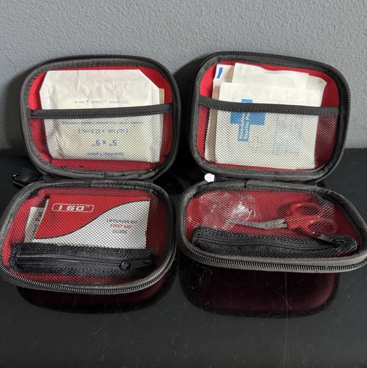 2 – I Go First Aid Case + Items & First Aid Guide – Great Outdoor Carrying Case