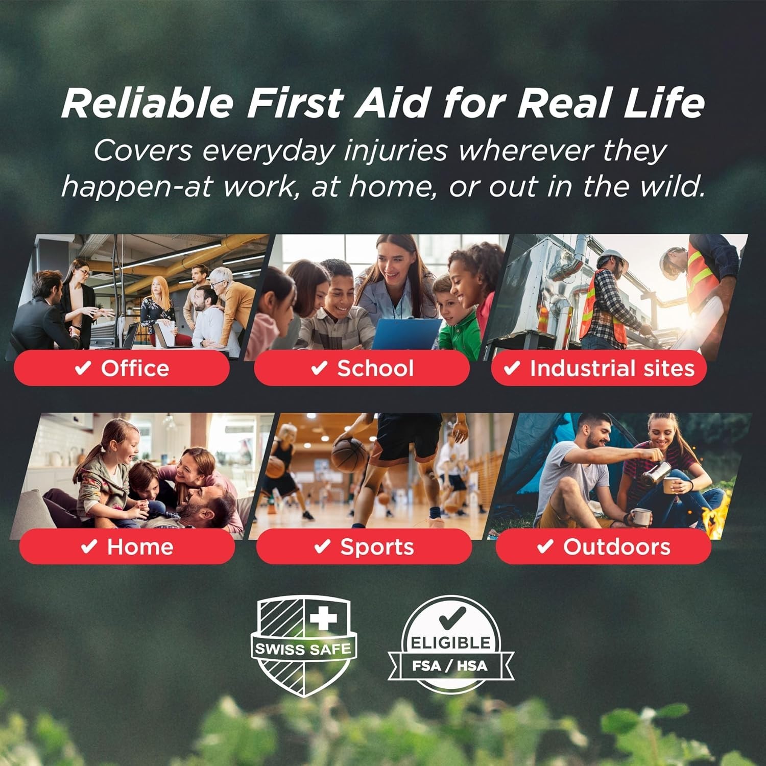 Compact 120-Piece Hard Shell Mini First Aid Kit for Travel & Outdoor Emergencies