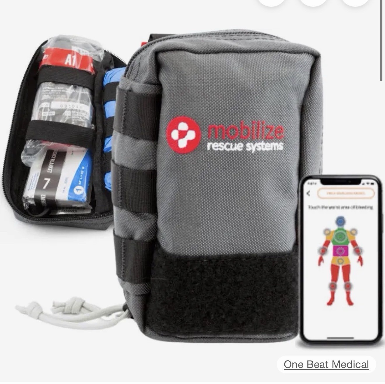 Zoll Mobilize Compact Trauma Kit – Rescue System with App Support – First Aid