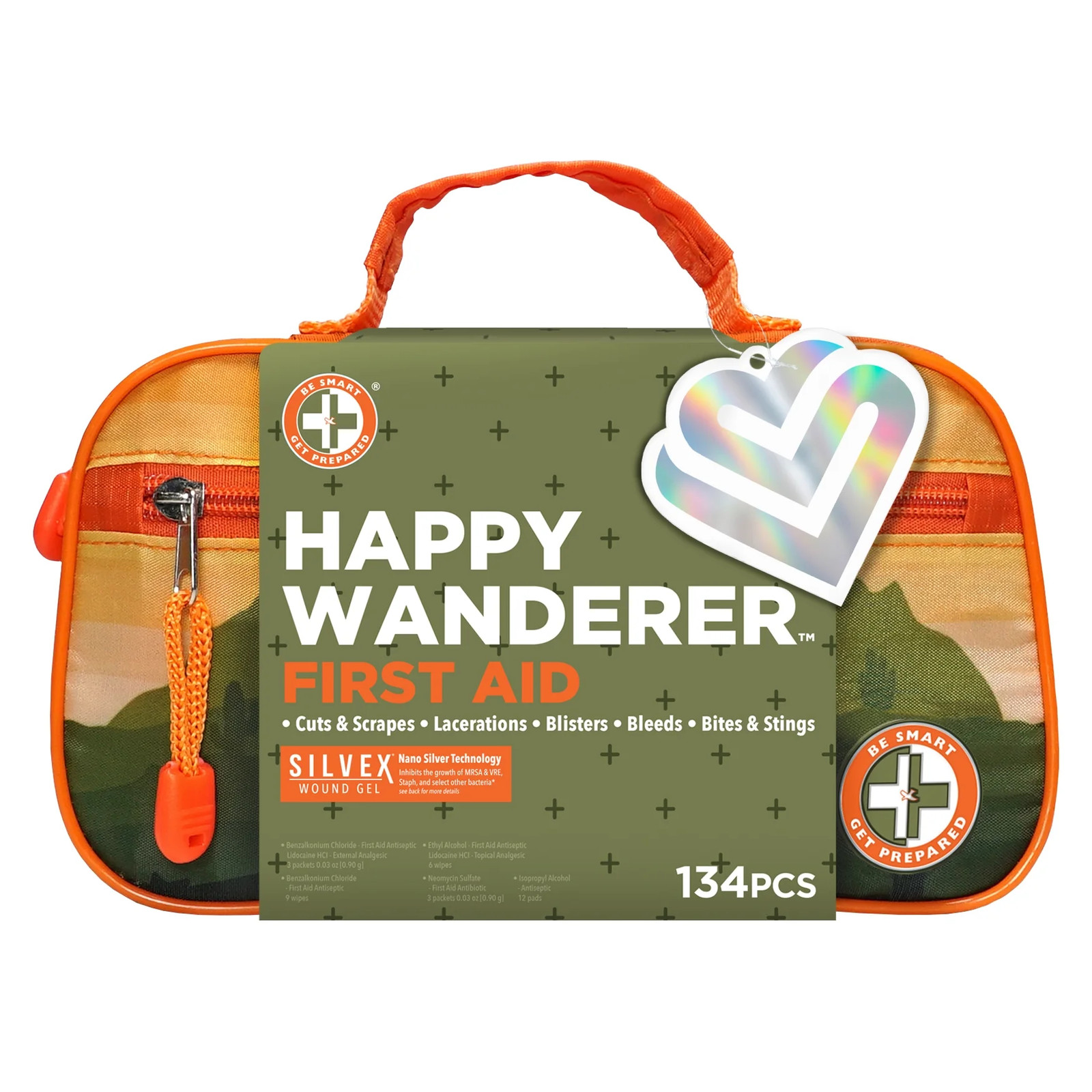 Outdoor First Aid – Happy Wanderer, 134 Piece