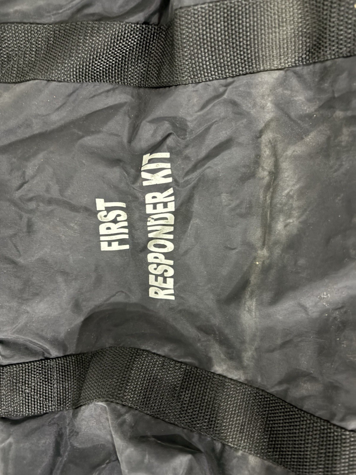 First Responder Kit Black Waterproof Bag