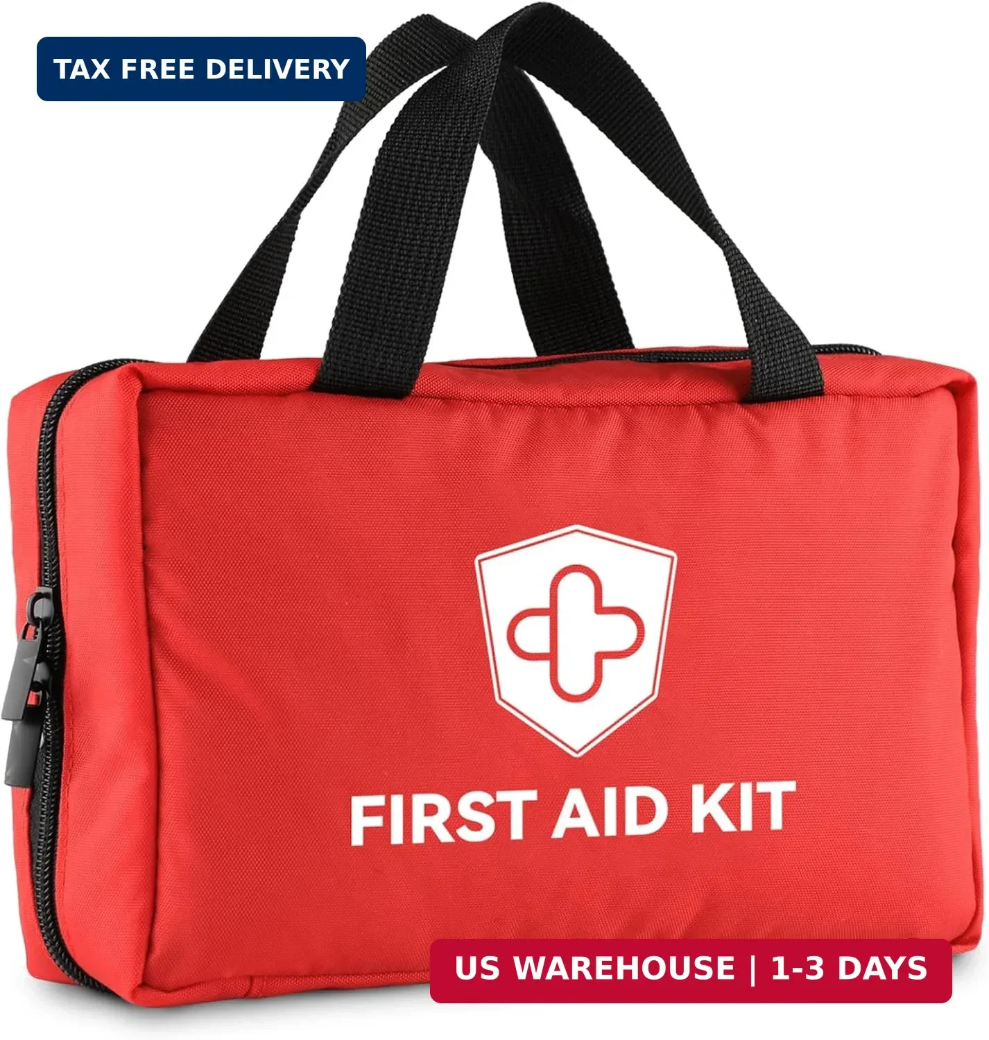 First Aid Kit – Trauma Kit with Essential Emergency Medical Supplies, Waterproof