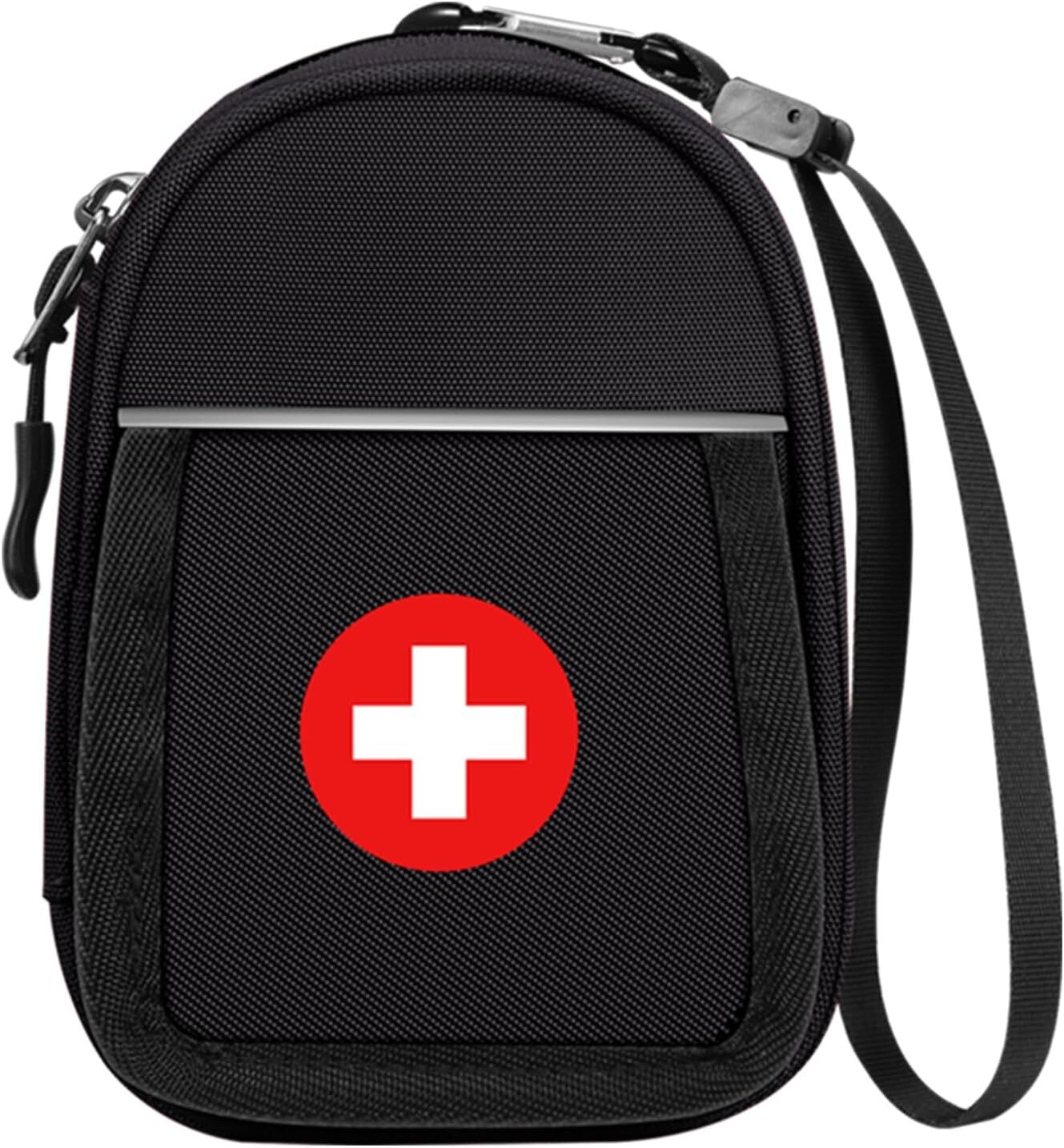 Insulated Medicine Carrying Case Bag Small Travel Medication Organizer Pouch