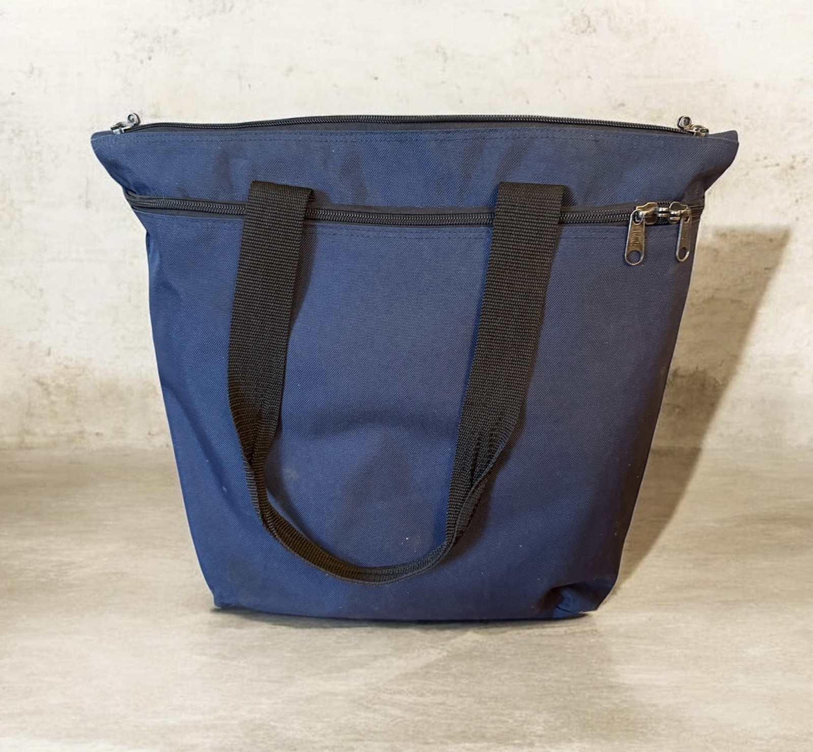 Hopkins Medical Products Tote Bag Navy Blue Multi-Pocket Nursing Utility Bag