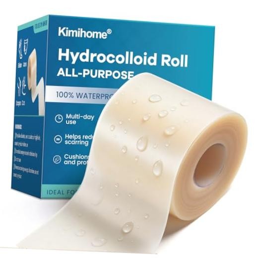 Hydrocolloid Roll Gel 2.56in*16.4ft, 0.3mm Thickness Clear (Unscented)
