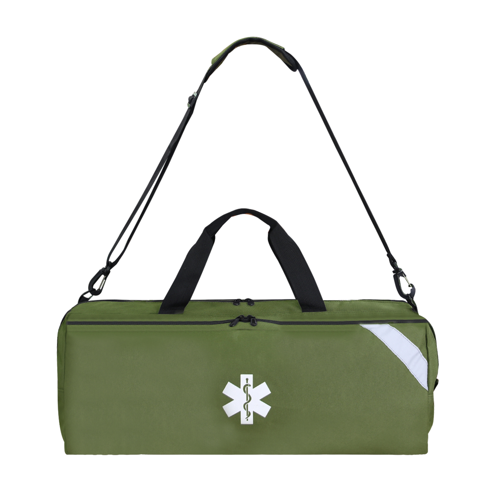 Green Emergency Rescue Backpack First Aid Kits Oxford Cloth Storage Trauma Bag