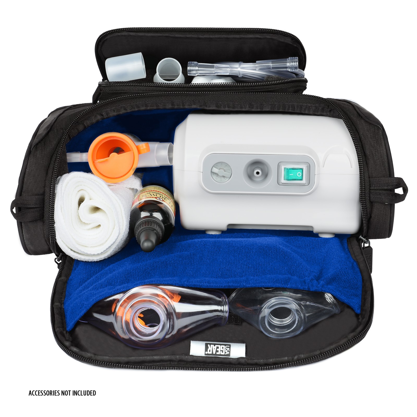 USA GEAR Travel Shoulder Bag Compatible with Asthma Machines (Bag Only)