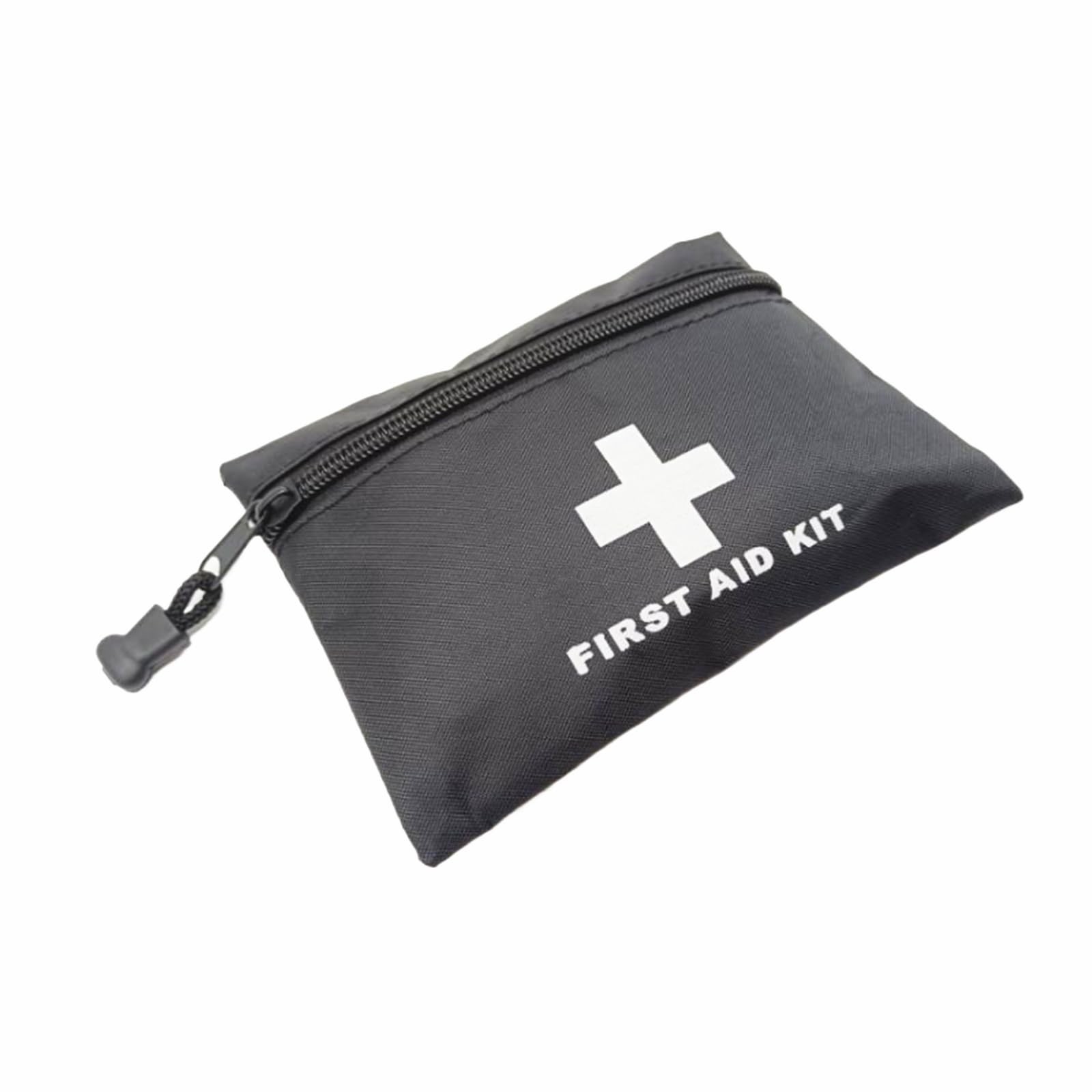 Jipemtra Red Emergency Pouch – Small Travel First Aid Bag for Black 16x11cm