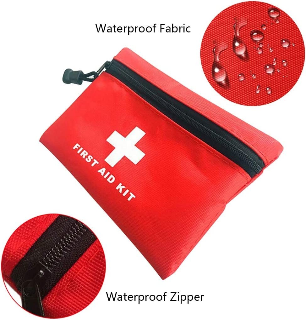 6 Pack Empty First Aid Bag, Mini Travel Empty First Aid Kit Pouch Bag for Eme…
