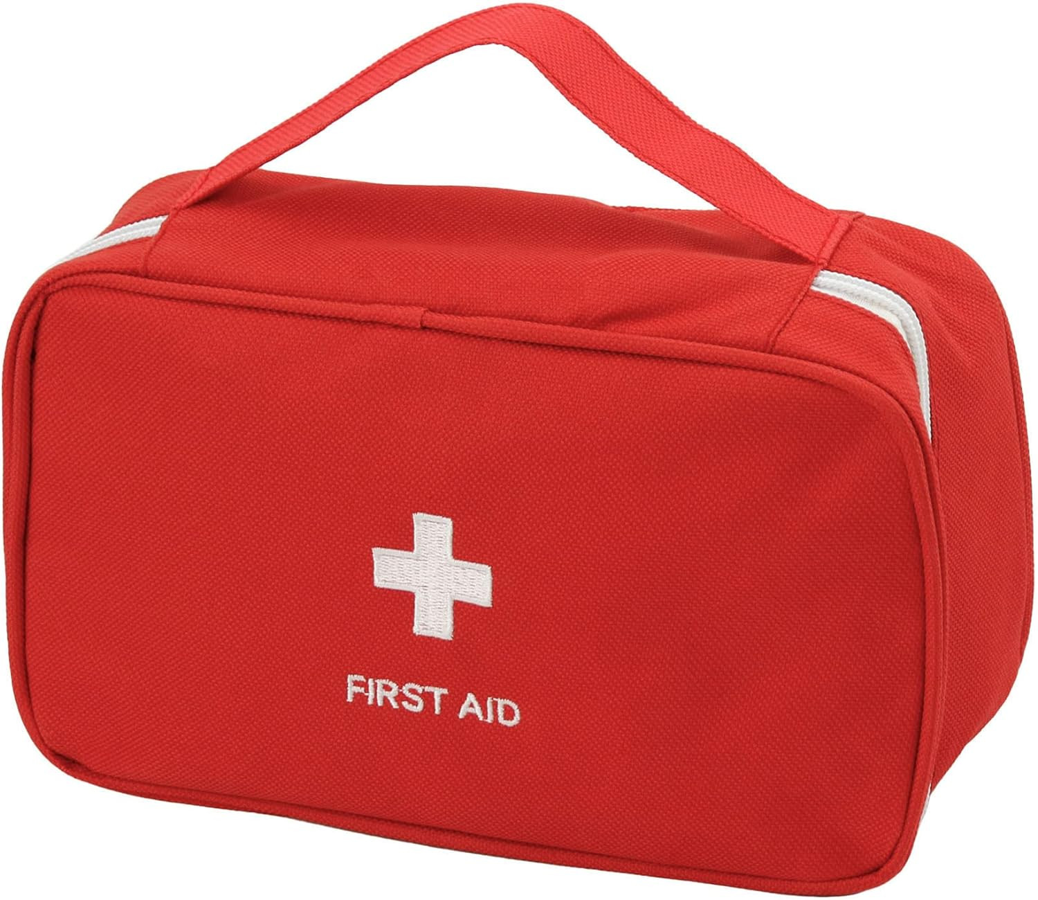TOPASION Portable Empty First Aid Kit Bag, Travel Medicine Pouch, Small Medical