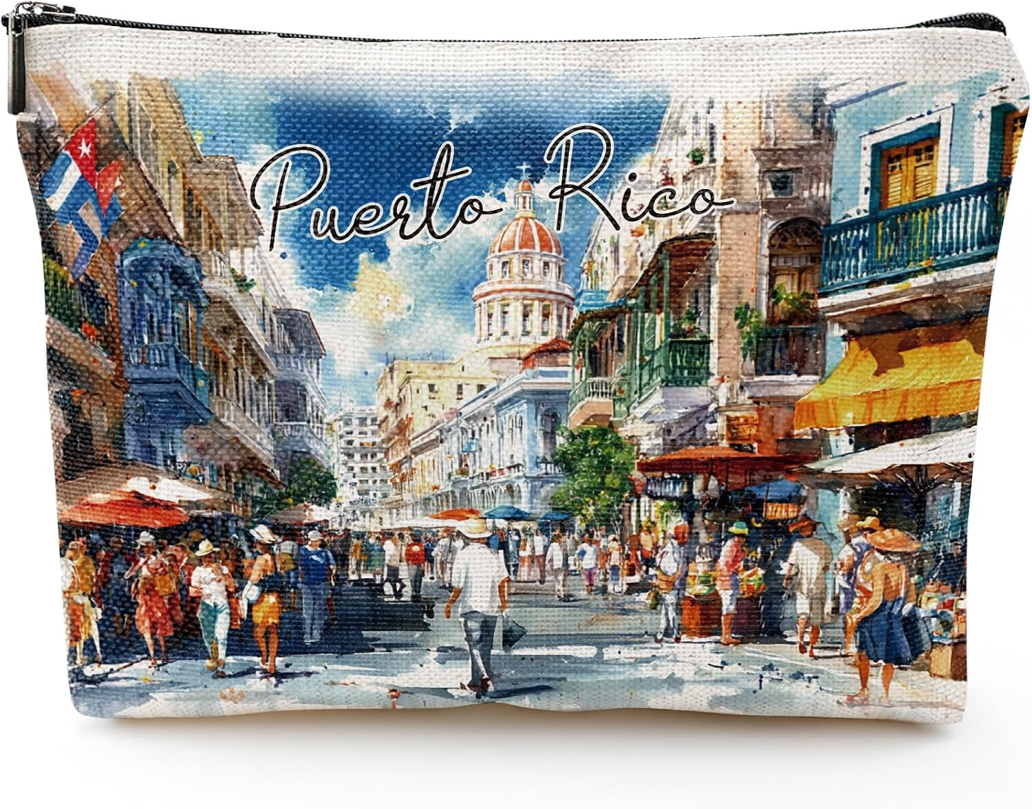Amalfi Coast Souvenir – South Italy Travel Makeup Bags, Lemon Themed Party Gifts