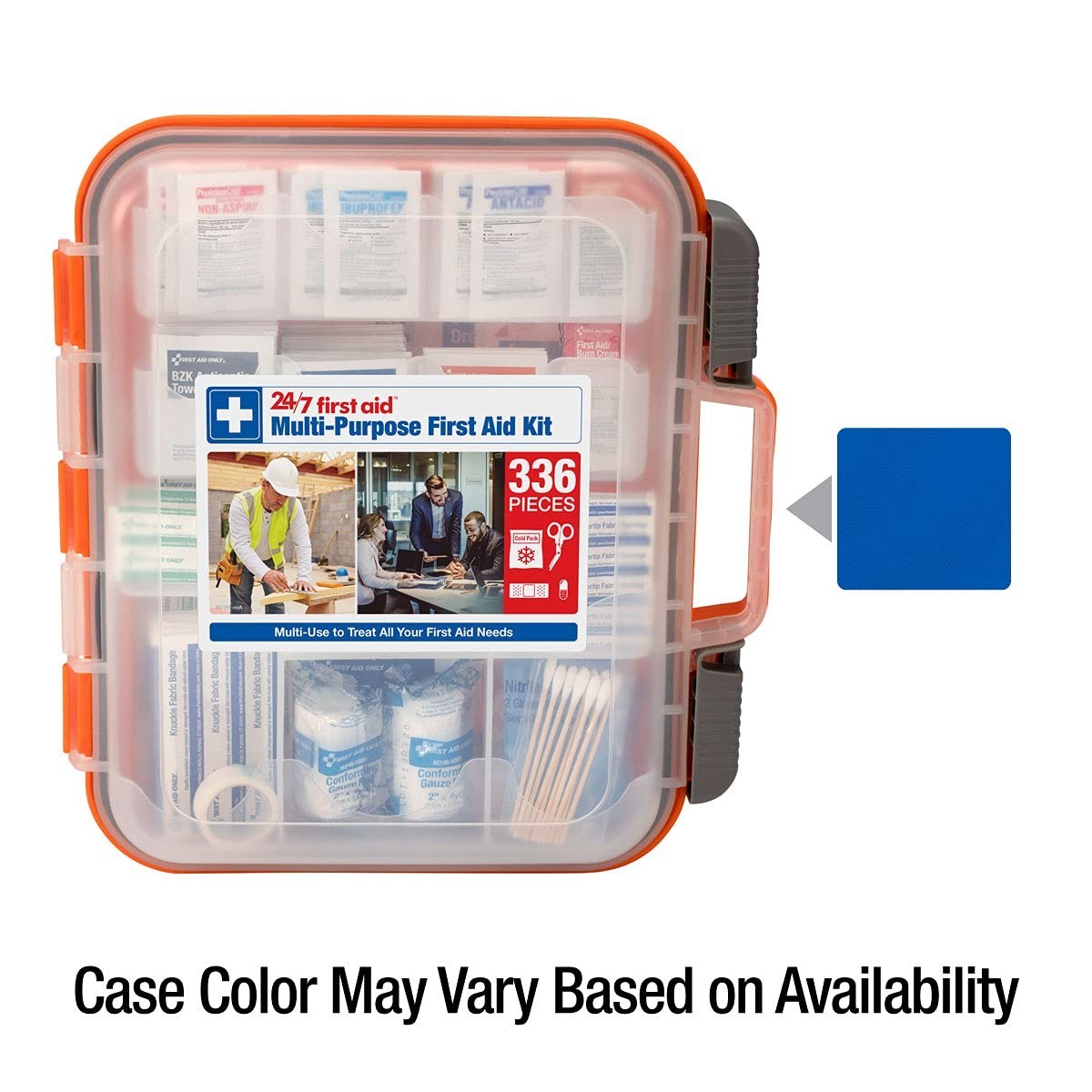 All-Purpose 100-Person OSHA Compliant First Aid Kit for Home, Business & Car – 3