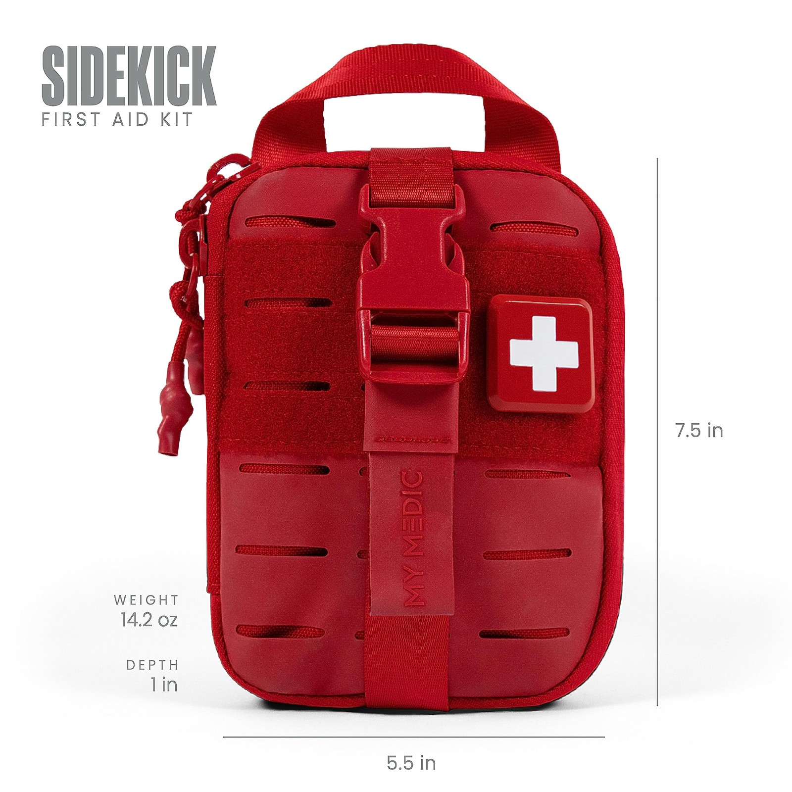 Sidekick – Camping Hiking and Backpacking First Aid Kit – 70 Items – HSA and …