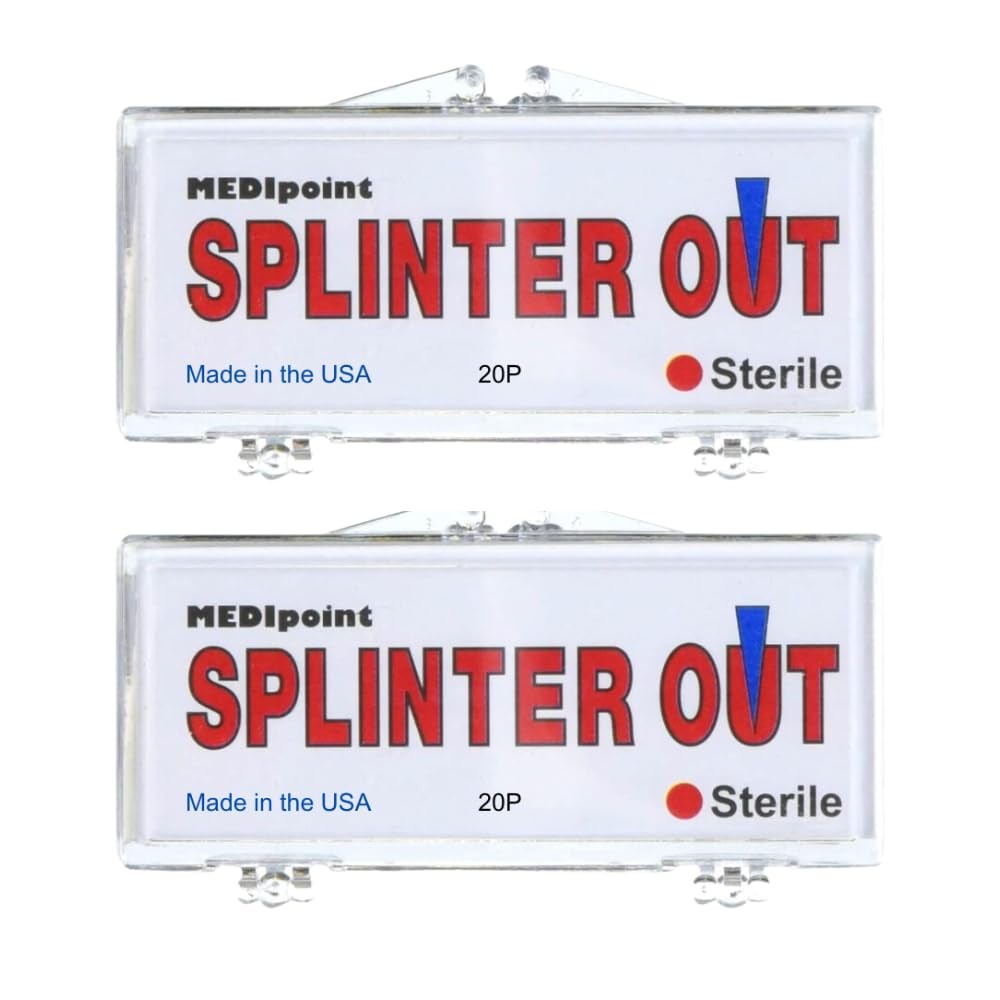 Splinter Out Splinter Remover 20 Count (Pack of 2) | Fast, Painless Splinter …