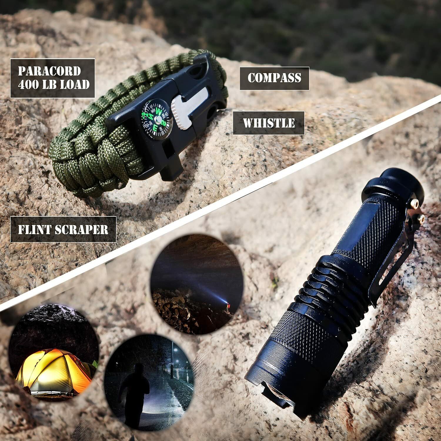 Emergency Survival First Aid Kit Trauma Bag Camping Hunting Tactical Combat SOS