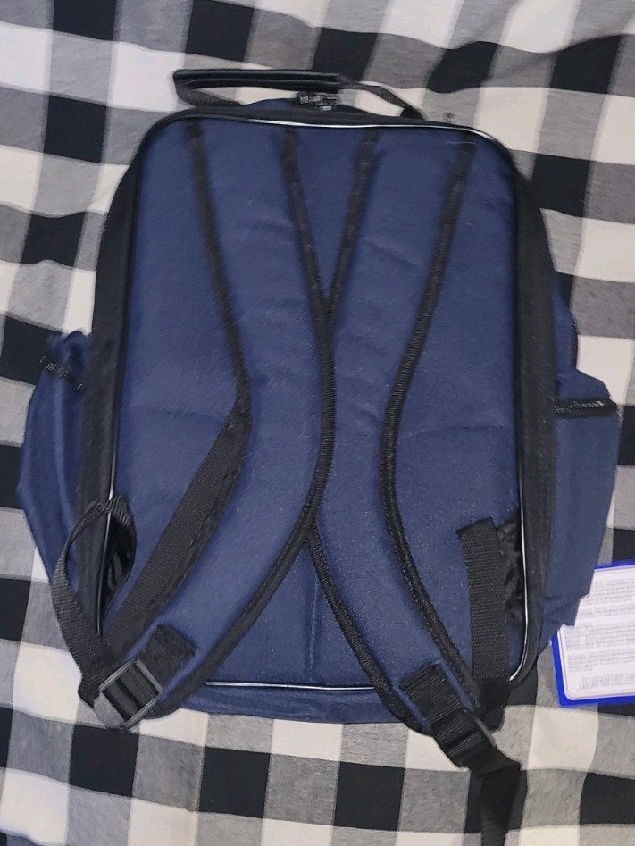 NEW Hopkins Medical Century Plus Home Care Backpack – Navy Blue