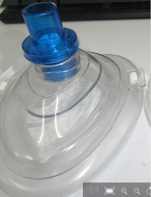 100pcs/pack Oxygen Inlet One-Way Valve For CPR Face Shields AED Training Green