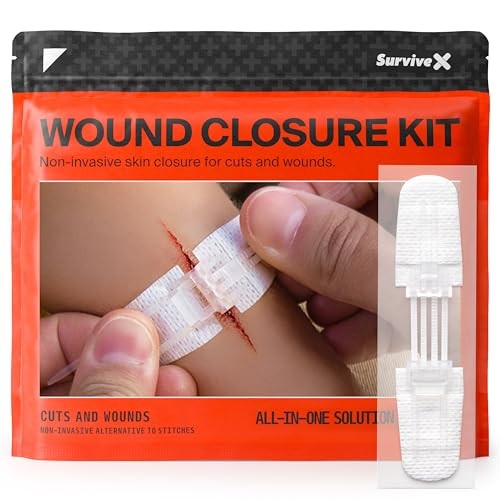 Zip Stitch Wound Closure Strips – Repair Wounds Without Stitches – Kit