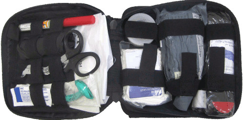 ELITE FIRST AID Enhanced IFAK Kit LvL-2 STOCKED Tactical Trauma Medic Set