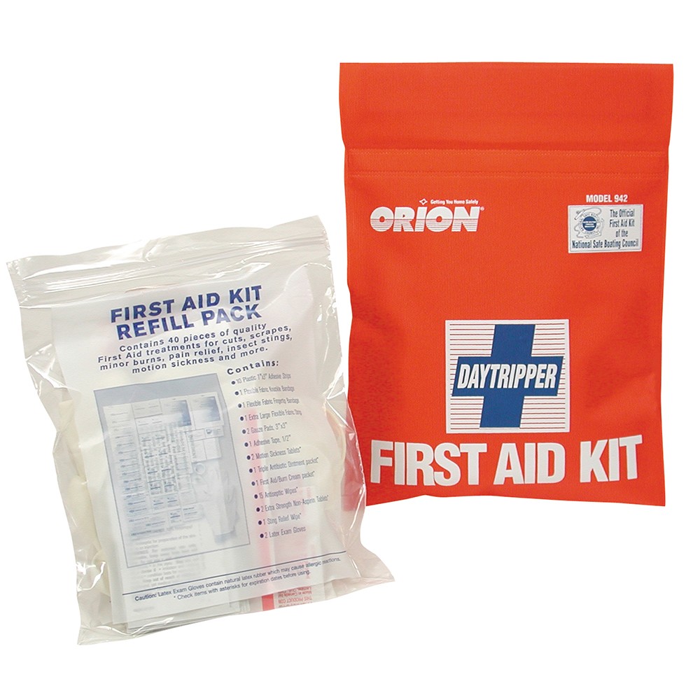 Orion Daytripper First Aid Kit 942 Waterproof Soft Case 40 Pieces