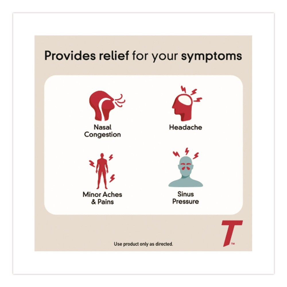Tylenol 64578 Sinus Severe Acetaminophen Pain Reliever Caplet (30/Box) New