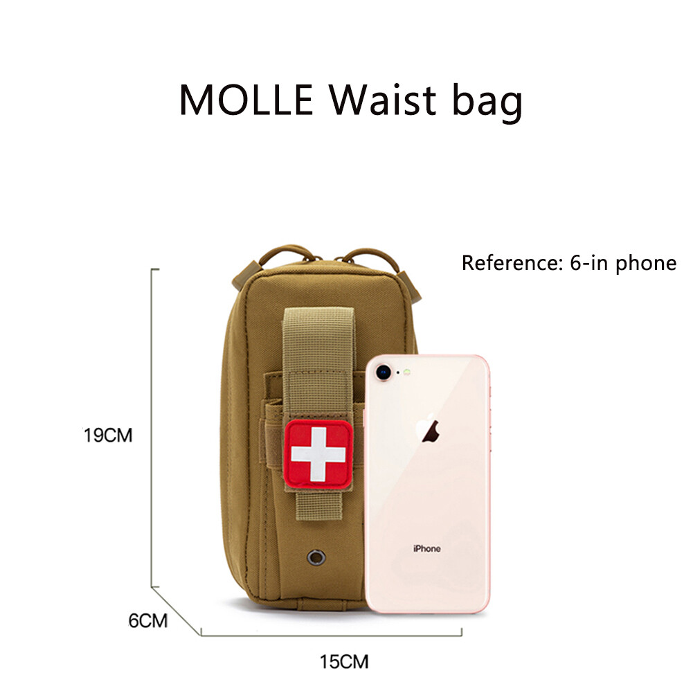 Molle First Aid Medical IFAK Small Emergency EMT Med Kits Outdoor Tactical Bags