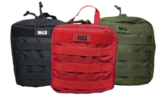 ELITE FIRST AID GP IFAK Kit LVL-2 FULLY-STOCKED Medic Trauma EMS Camp Hike Hunt