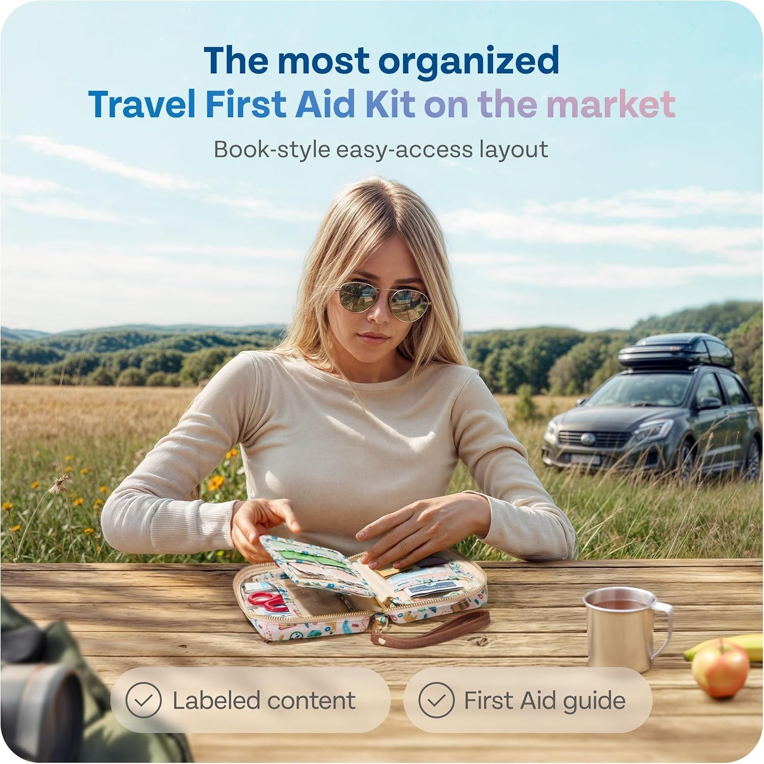 KeepGoing TSA-Approved First Aid Kit – Compact & Essential for Every Journey