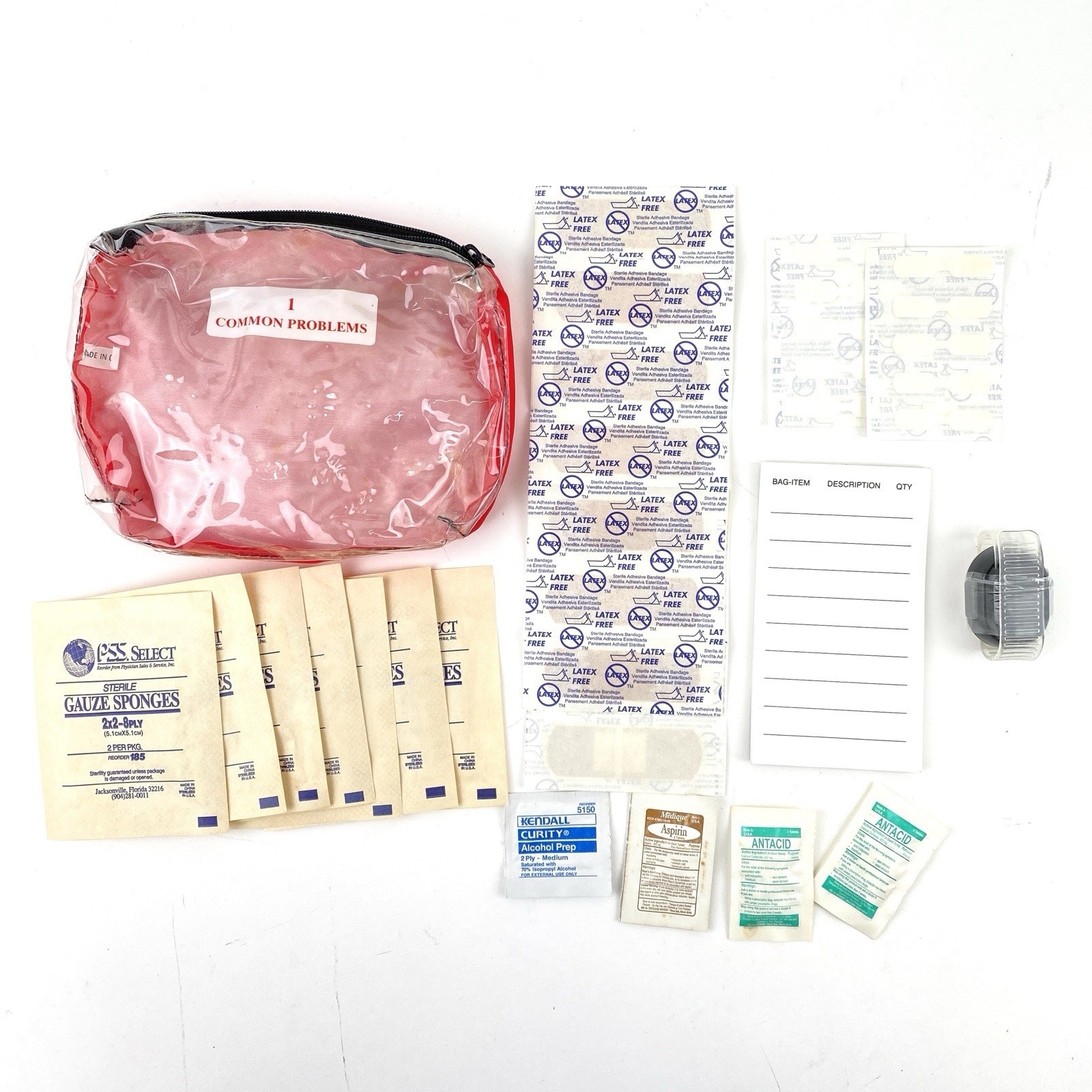 Medical Sea Pak The Last Word USCG First Aid Kit in Orange Otter Box