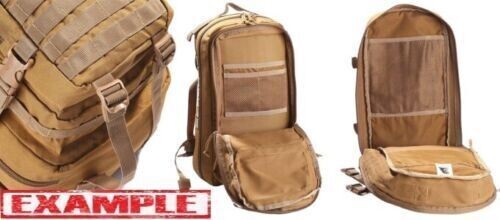 ELITE FIRST AID Tactical Trauma Kit #3 STOCKED w/ Backpack Medic Survival BLACK