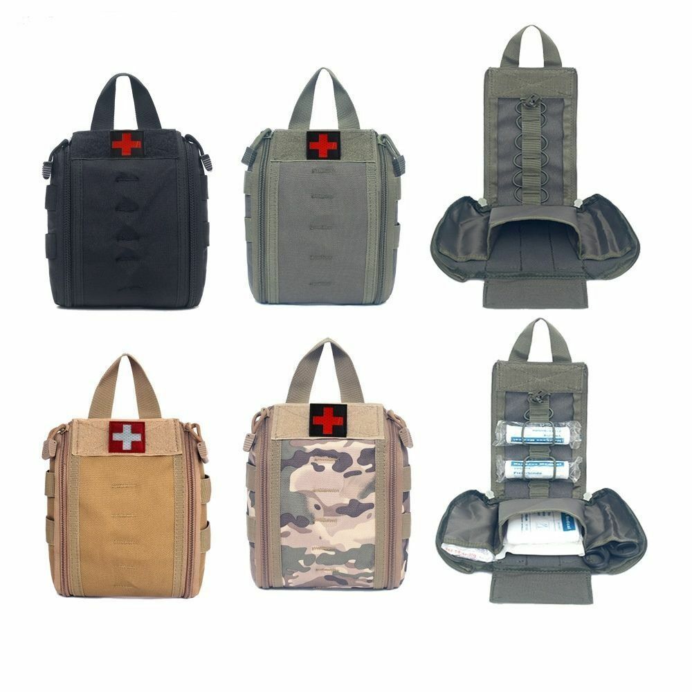 Outdoor Army EDC Medical Bag Molle Tactical Pouch First Aid Kits EMT Utility Bag