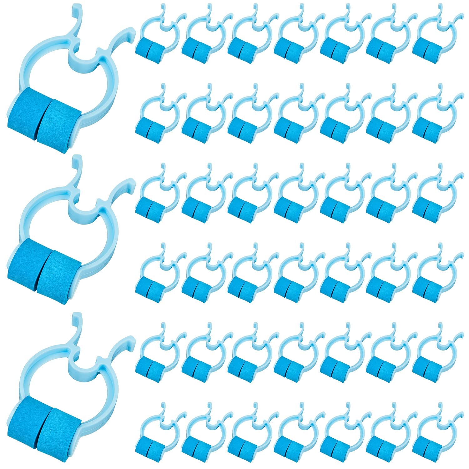 16 Pieces Nose Clips Stop Nosebleeds Epistaxis Clip Standard size, Blue