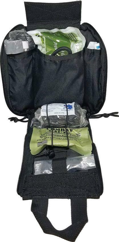 New Elite First Aid Patrol Trauma Kit Level 1 Blk FA144BK