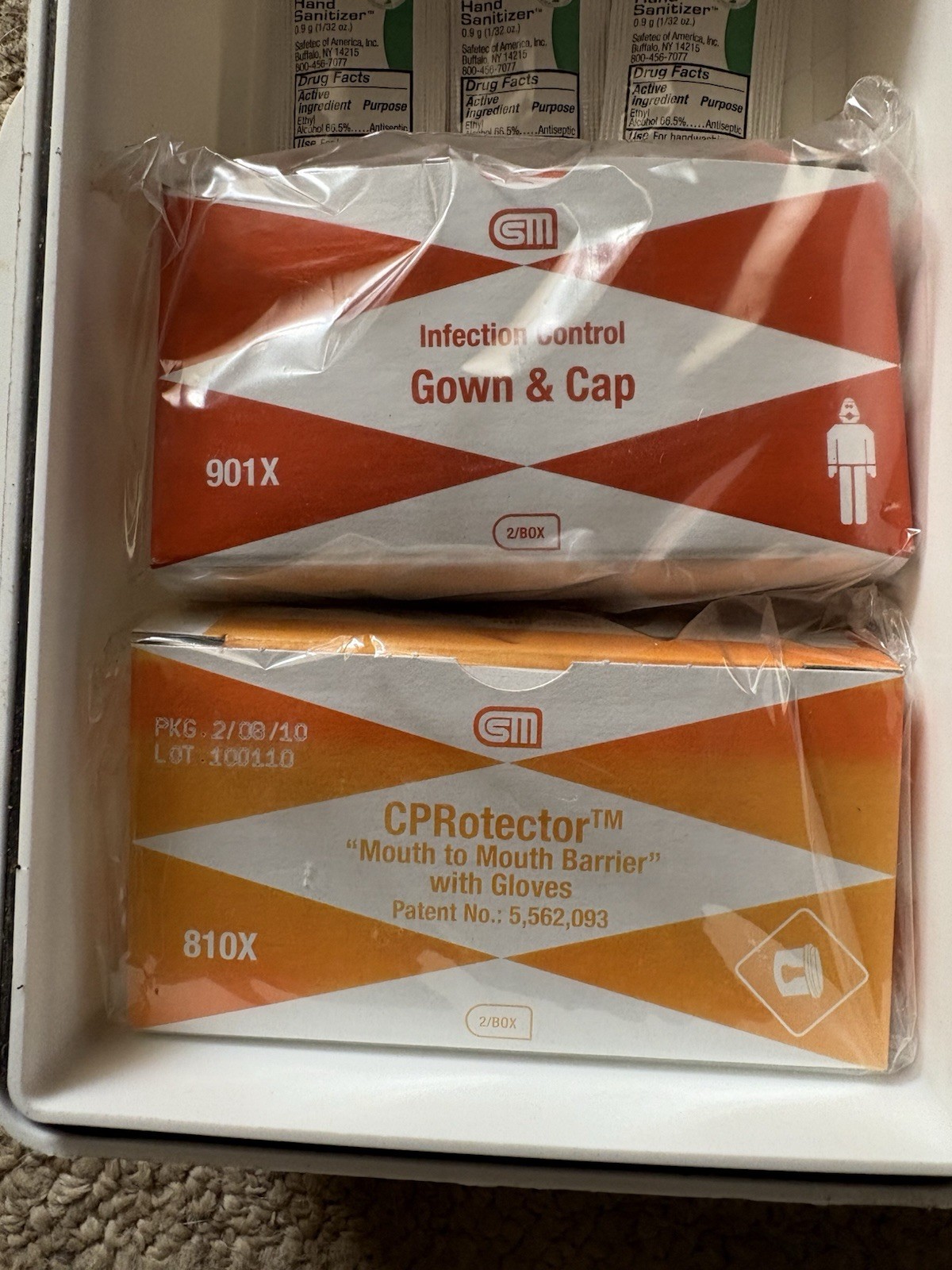 Bloodborne Pathogen Kit Certified Safety Mfg. USA Premium Kit $242.00 MSRP