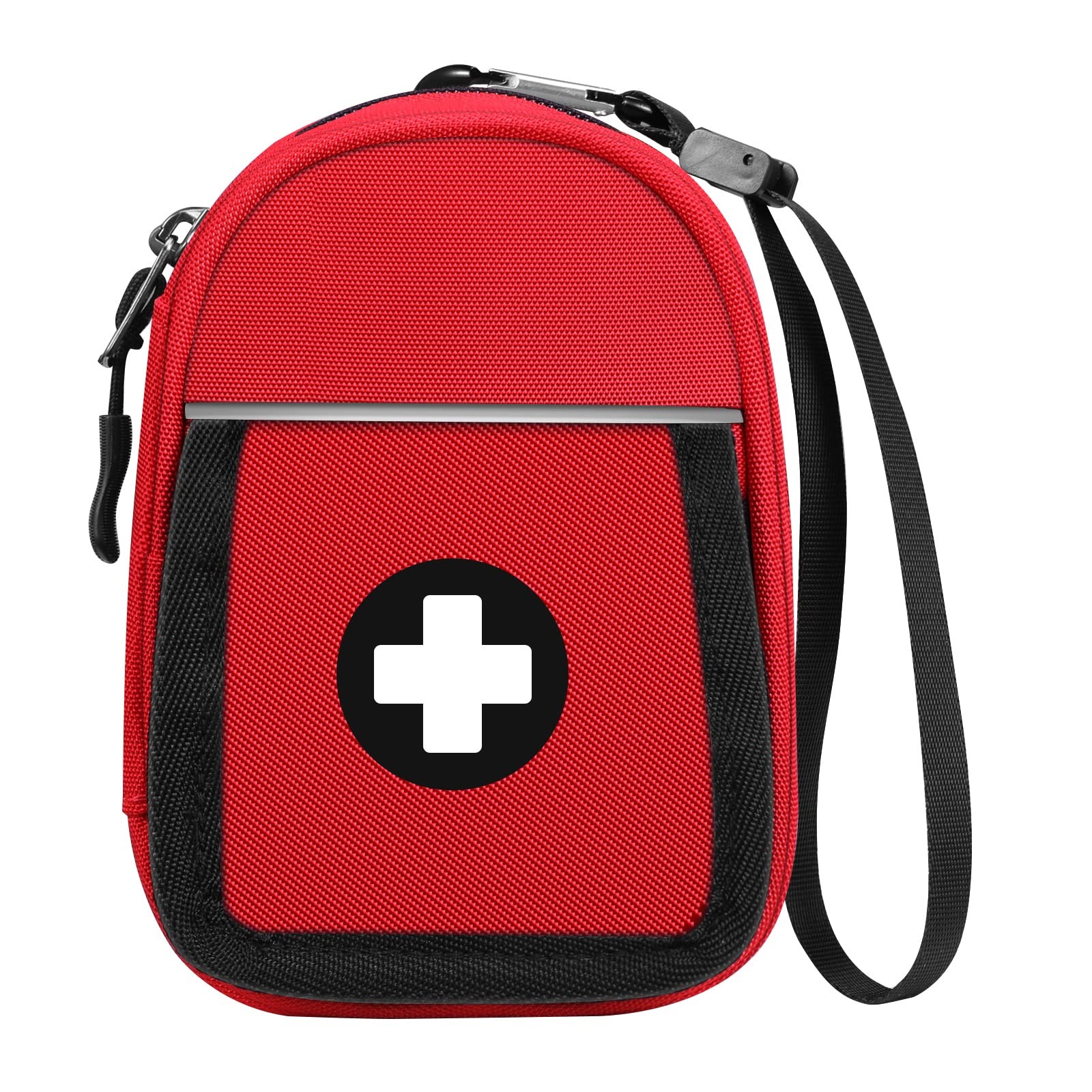 SITHON Insulated Medicine Carrying Case Bag – Small 1 Count (Pack of 1), Red