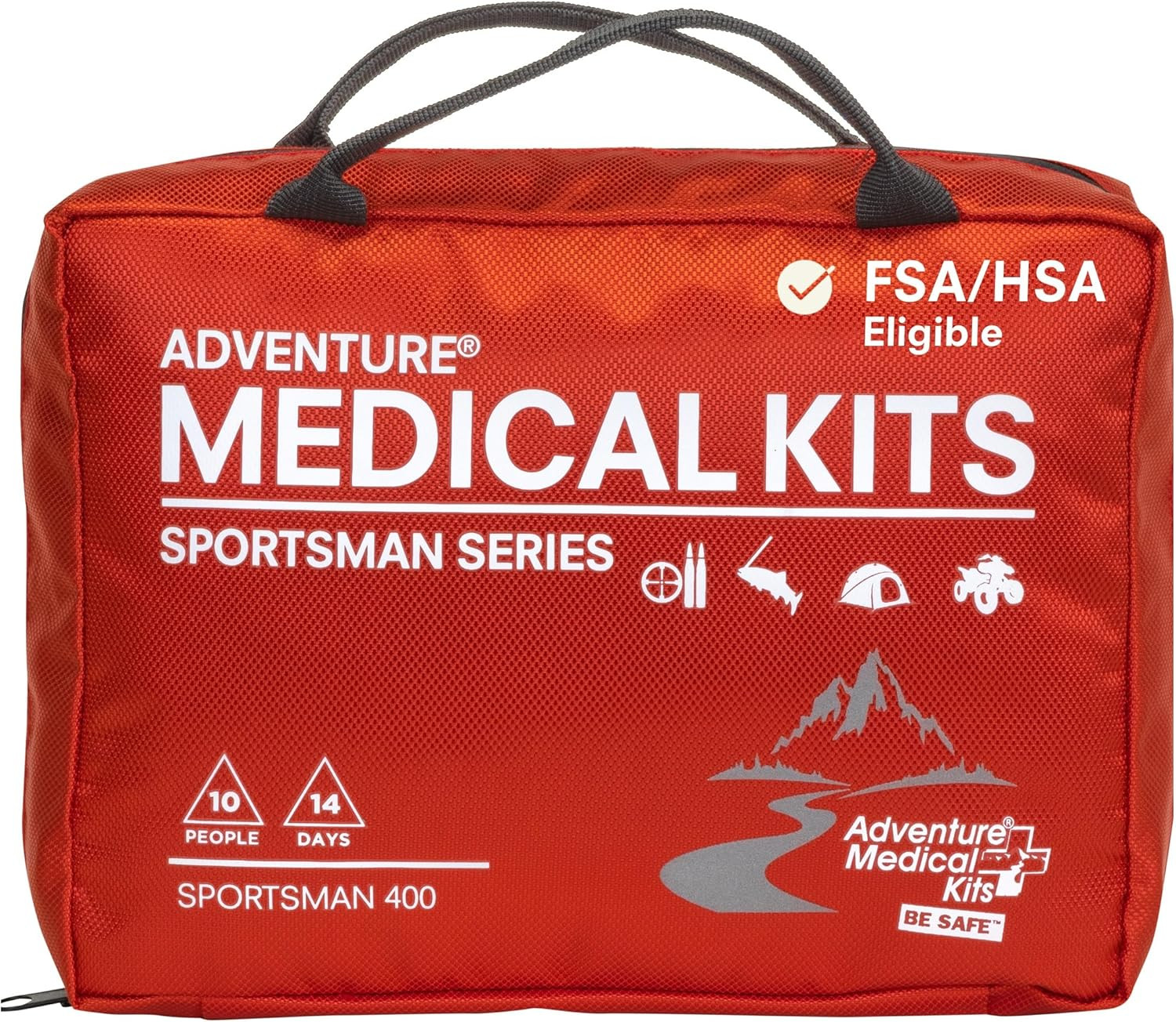 Sportsman Series Medical Kit – 400 – First Aid Kit for Camping, Hiking, Hunting