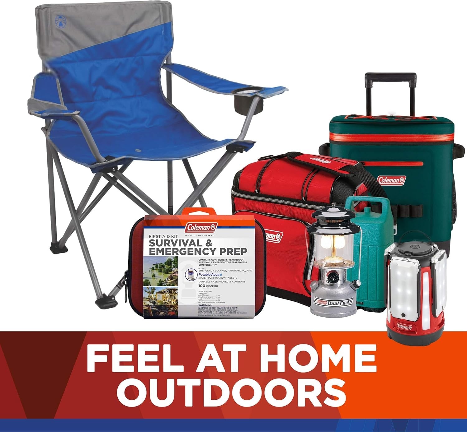 Budget-Friendly Coleman Mini First Aid Kit – 27 Essential Items for Safety