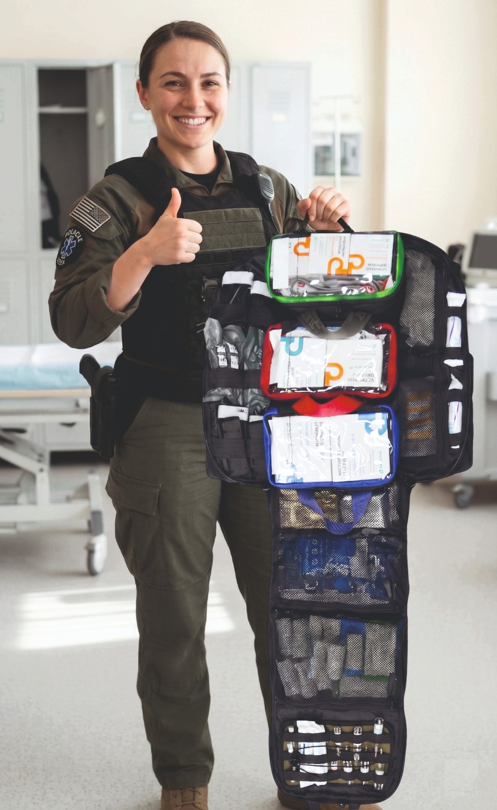 Tactic Medic Pack EMT Backpack Trauma Bag First Responder Gear Modular Backpack