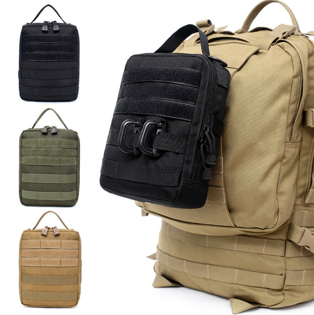 Tactical Molle Bag First Aid Kit Medical Molle Rip Away EMT IFAK Survival Pouch