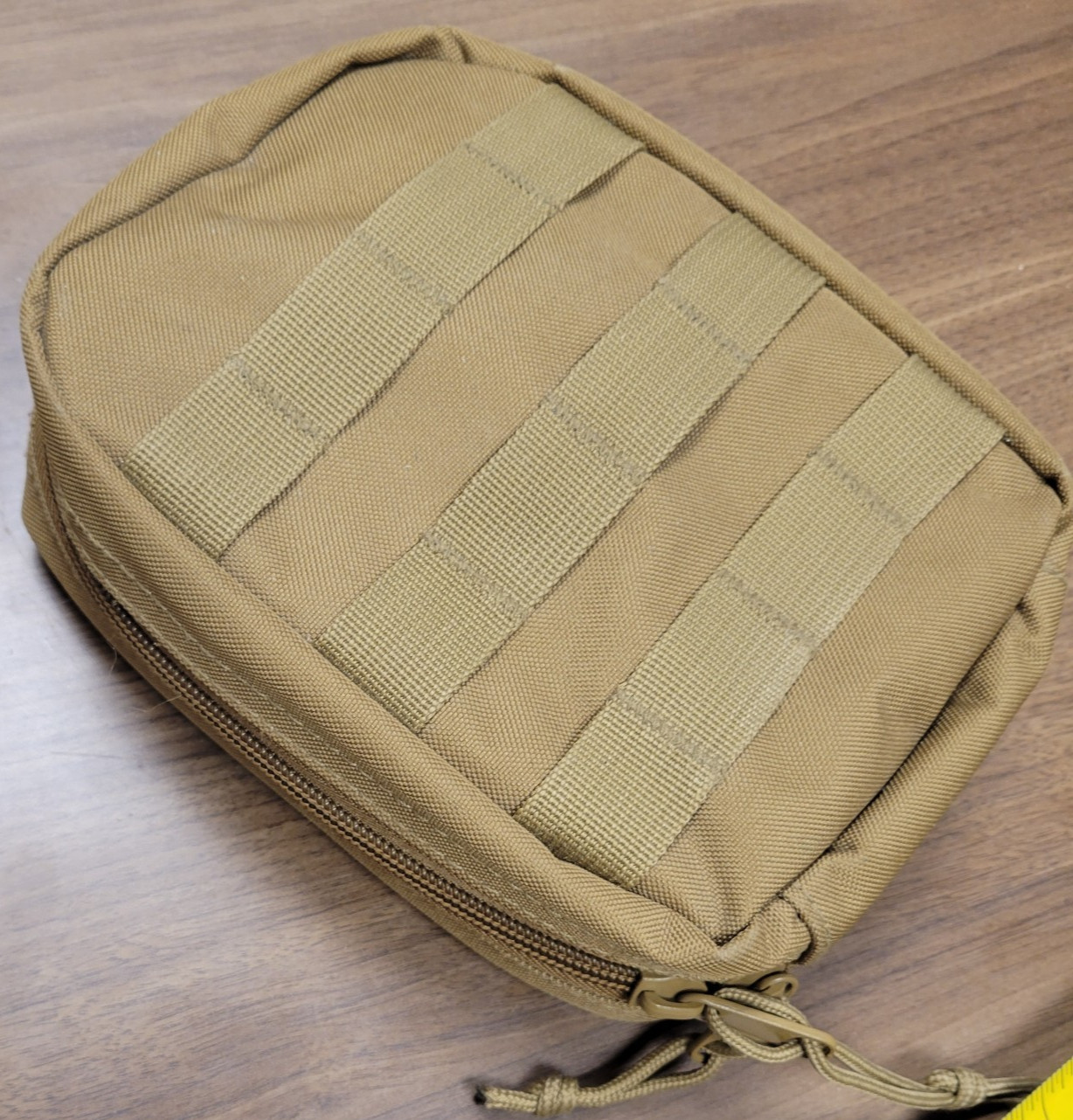Coyote Brown Tactical Trauma Kit Pouch Medical MOLLE First Aid Kit *NO SUPPLIES*