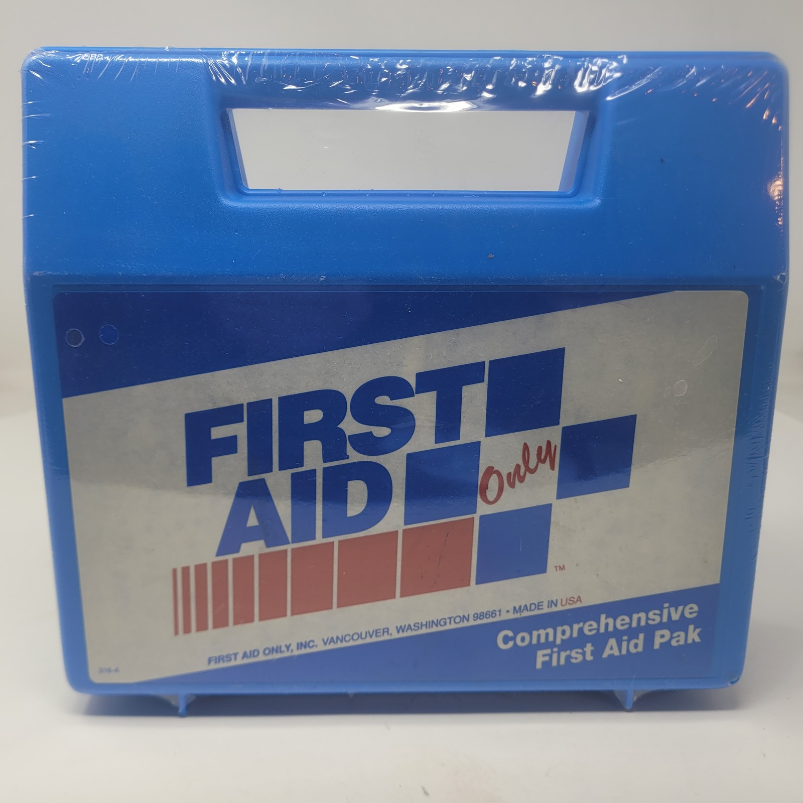 FIRST AID Only Comprehensive First Aid Pak Kit 87 Pieces Blue Sealed Made in USA