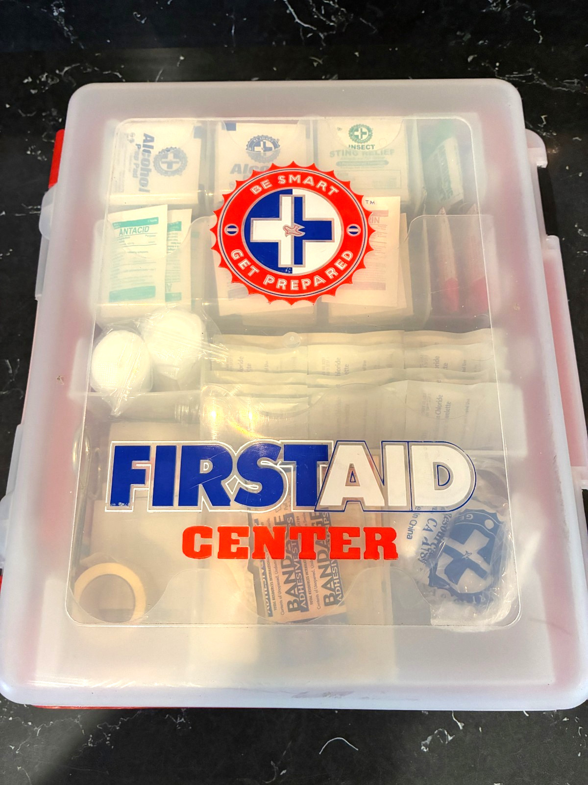 Be Smart Get Prepared First Aid Wall Kit