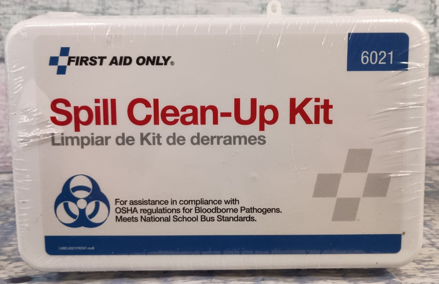 First Aid Only Bodily Fluid Spill Clean Up Kit (6021) NEW – Exp: 2027-08-31