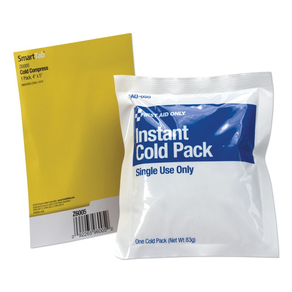 First Aid Only Z6005 4 in. x 5 in. Cold Compress New