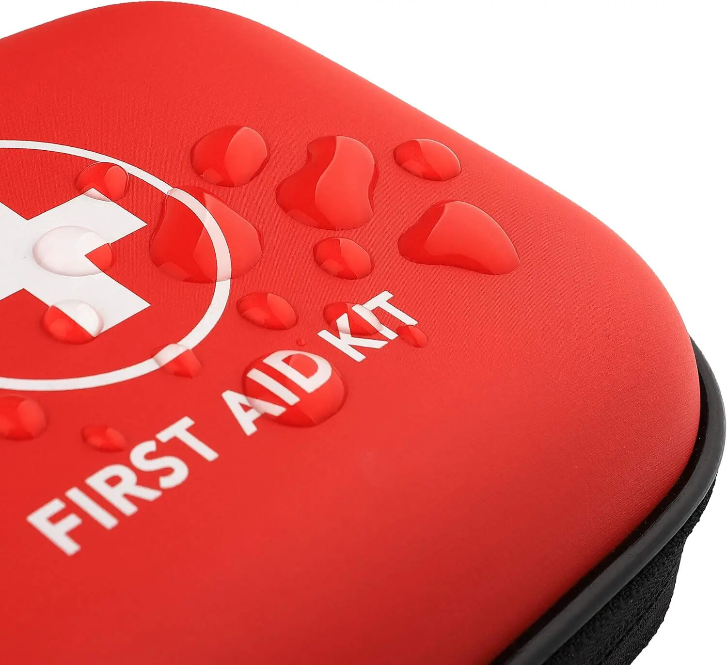 First Aid Kit Complete, 104Pcs Water-Resistant Hard Shell Small Case For Travel