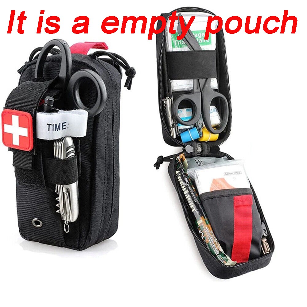 Tactical Emergency EMT Pouch Medical First Aid Kit Military EDC Molle Trauma Bag