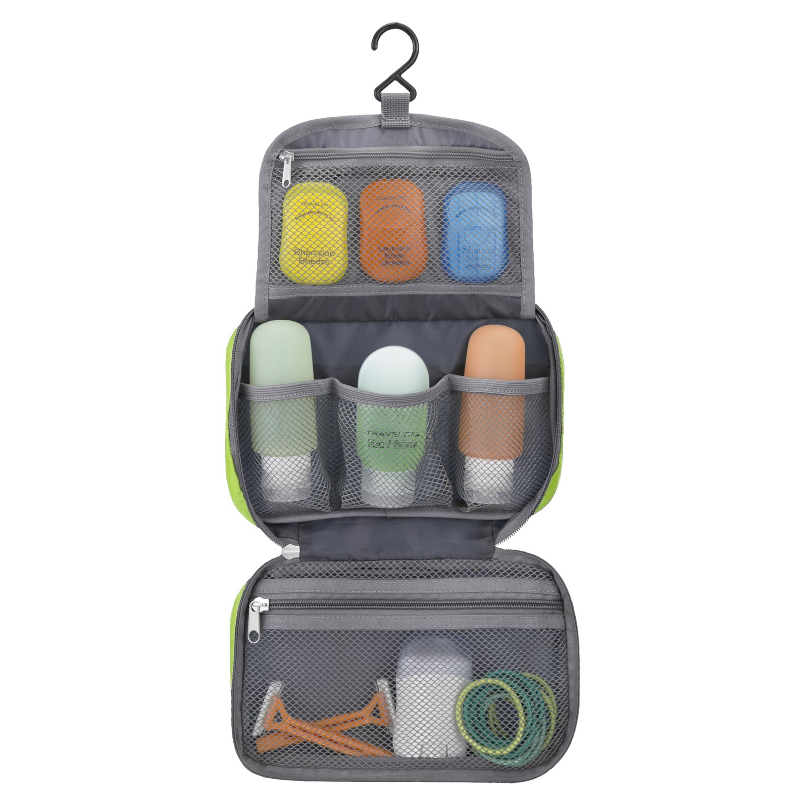 Travelon Compact Hanging Toiletry Kit One Size, Lime