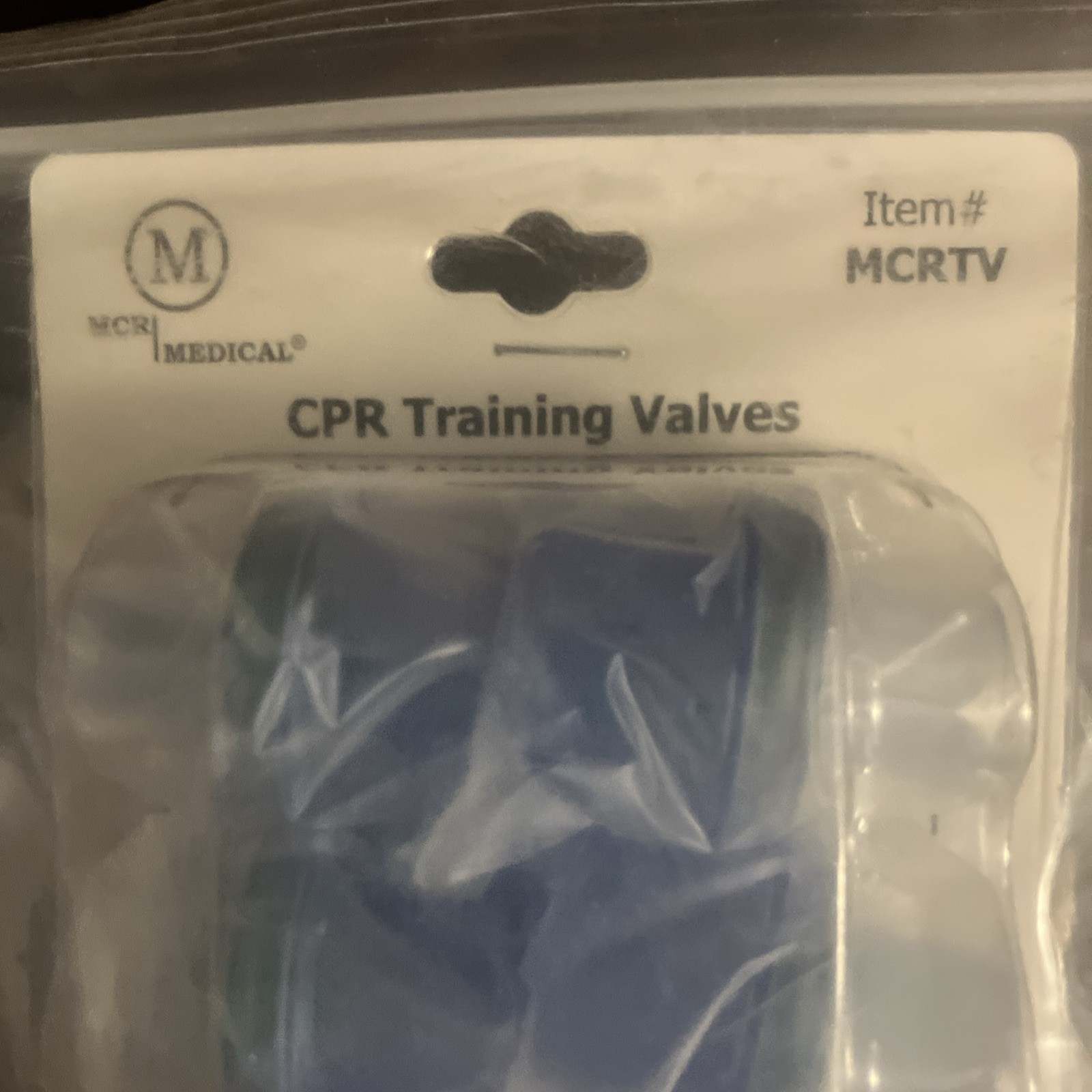 MCR MEDICAL Combo Pack of CPR Training Masks, 5 Adult & 5 Infant w/ Valves #4475