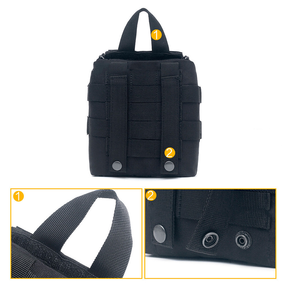 Tactical Molle First Aid Kid Utility Medical Bag Waist Pack Survival Medic Bag